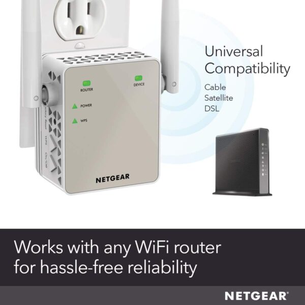 NETGEAR Wi-Fi Range Extender EX6120 - Image 4