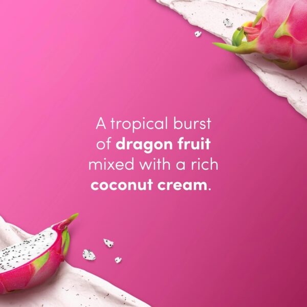 Dove Body Scrub Dragon Fruit & Coconut Cream For SIlky Smooth Skin - Image 4