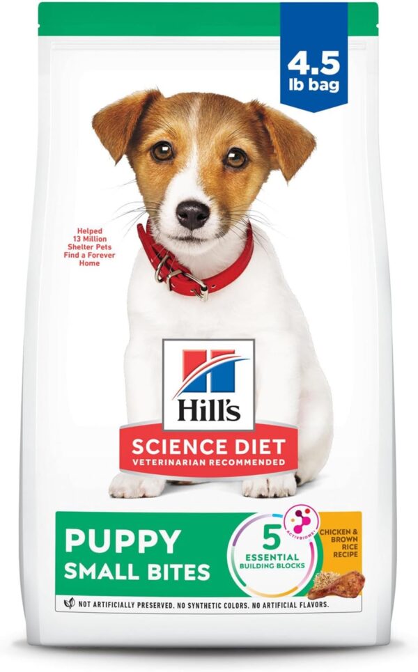 Hill's Science Diet Puppy, Puppy Premium Nutrition, Dry Dog Food, Chicken & Brown Rice, 27.5 lb Bag