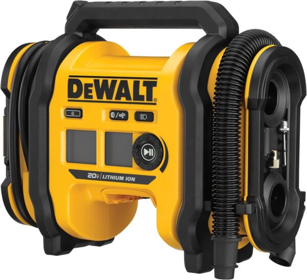 DEWALT 20V MAX Tire Inflator, Compact and Portable - Image 2