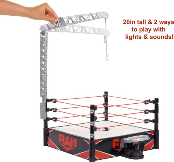 Mattel WWE Kickout Ring Wrekkin Playset with Randomized Ring Count