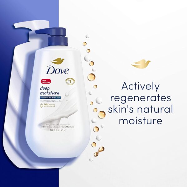 Dove Body Wash with Pump Deep Moisture For Dry Skin - Image 2