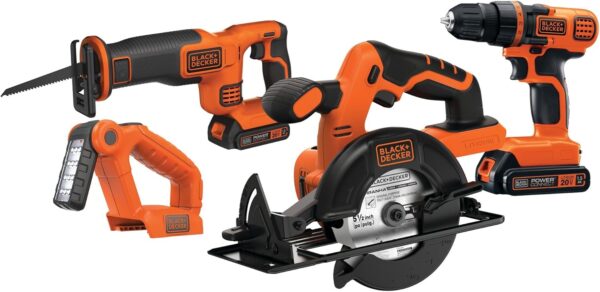 BLACK+DECKER 20V MAX Power Tool Combo Kit