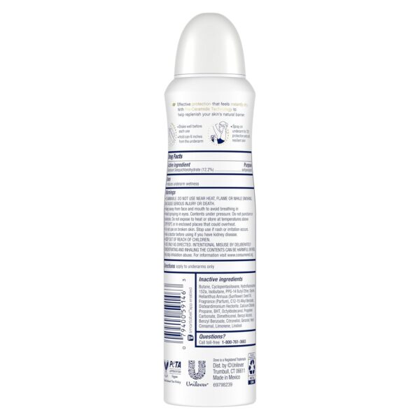 Dove Advanced Care Antiperspirant Deodorant Spray Clear - Image 6