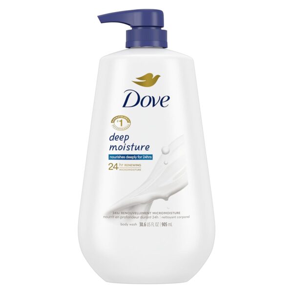 Dove Body Wash with Pump Deep Moisture For Dry Skin