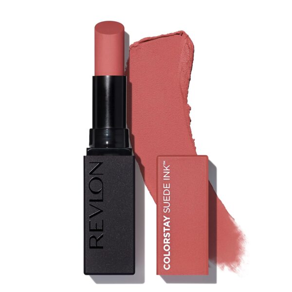 REVLON Lipstick, ColorStay Suede Ink, Built-in Primer