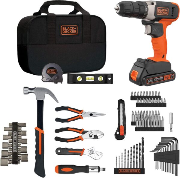 beyond by BLACK+DECKER Home Tool Kit with 20V MAX Drill/Driver