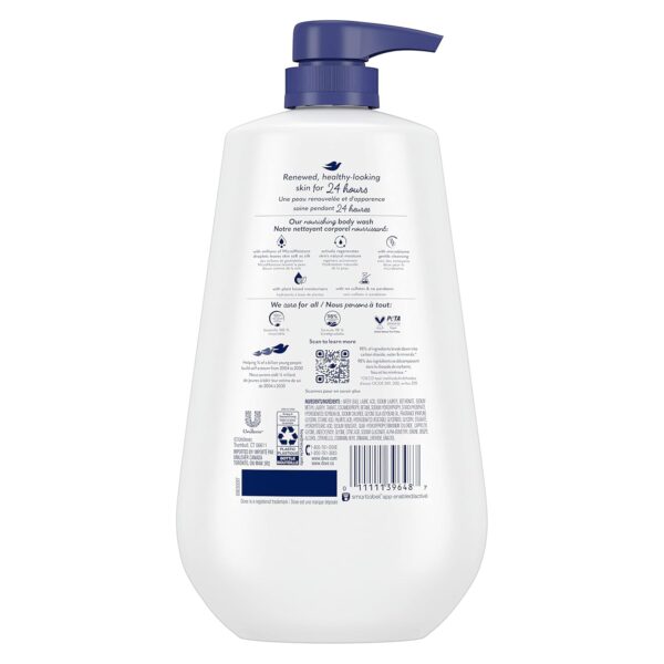 Dove Body Wash with Pump Deep Moisture For Dry Skin - Image 3