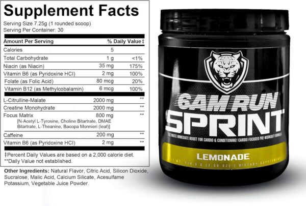 6AM Run Sprint - Pre Workout Powder for Instant Energy Boost - Image 3