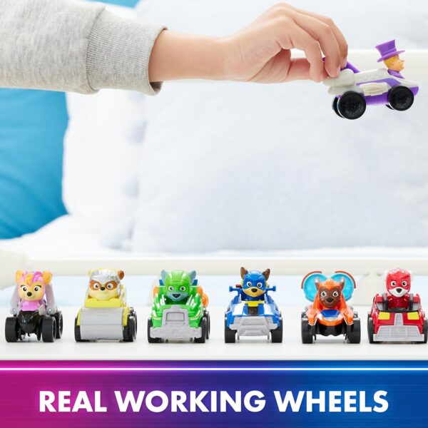 Paw Patrol: The Mighty Movie Toy Vehicle Set- 7 New Cars & Trucks - Image 5