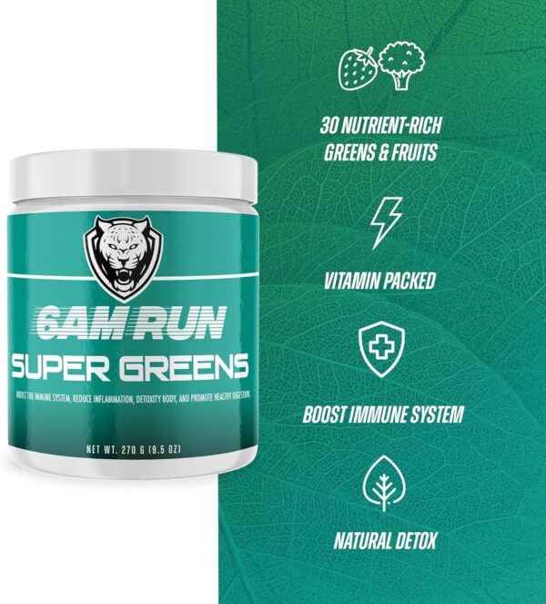 6AM Run | Super Greens Powder | Superfood Powder