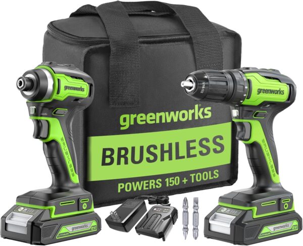 Greenworks 24V Brushless Cordless Drill