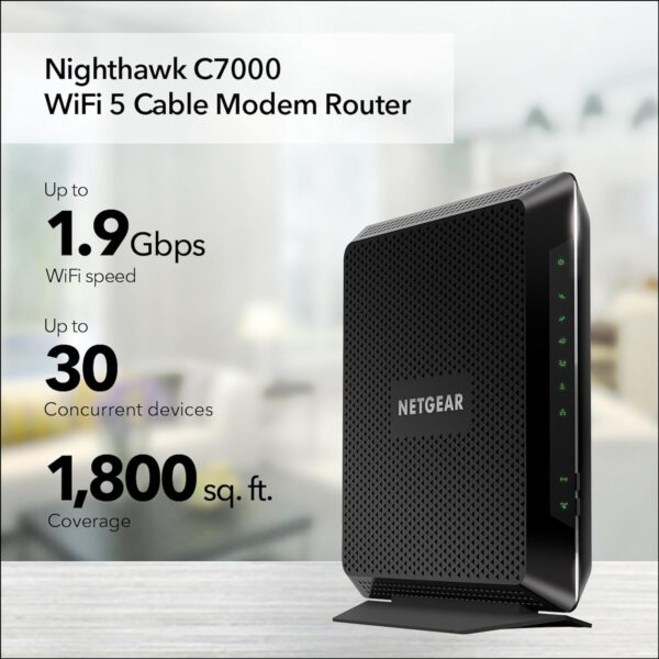 NETGEAR Nighthawk Modem Router Combo - Image 2