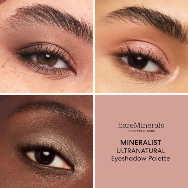 bareMinerals Mineralist Eyeshadow Palette, Six Richly Pigmented + Blendable Shades - Image 3