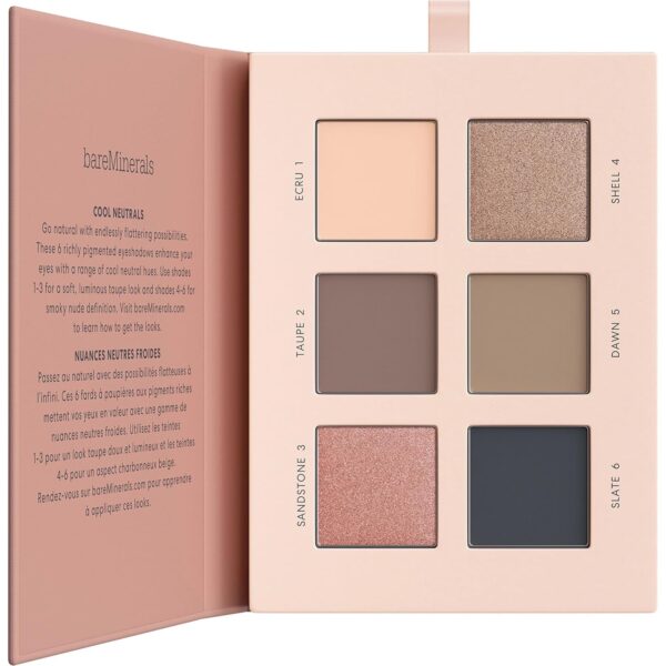 bareMinerals Mineralist Eyeshadow Palette, Six Richly Pigmented + Blendable Shades