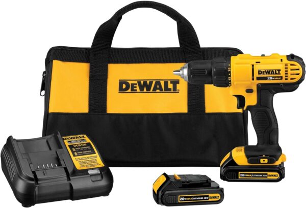 DEWALT 20V Max Cordless Drill/Driver Kit - Image 2